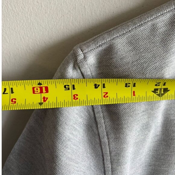 Psycho Bunny Mens Plain Collared Polo T Shirt Gray Size 4 - Picture 2 of 8